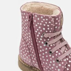 Friboo Niños LEATHER - Botines Con Cordones - Mauve -Tienda Friboo barata 0ed5f5e6948242d6ac5f6250e89a3a1d