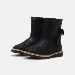 Friboo Niños LEATHER - Botas Para La Nieve - Dark Blue -Tienda Friboo barata 124a274b31e44180a3cf5202ab2cbda3