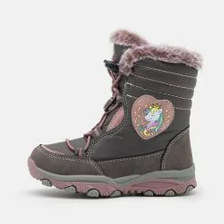 Friboo Niños Botas Para La Nieve - Grey