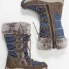 Friboo Niños Botas Para La Nieve - Brown