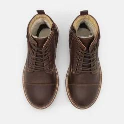 Friboo Niños Botines Con Cordones - Dark Brown -Tienda Friboo barata 1f2e703a613a47cbacc6d399371be594
