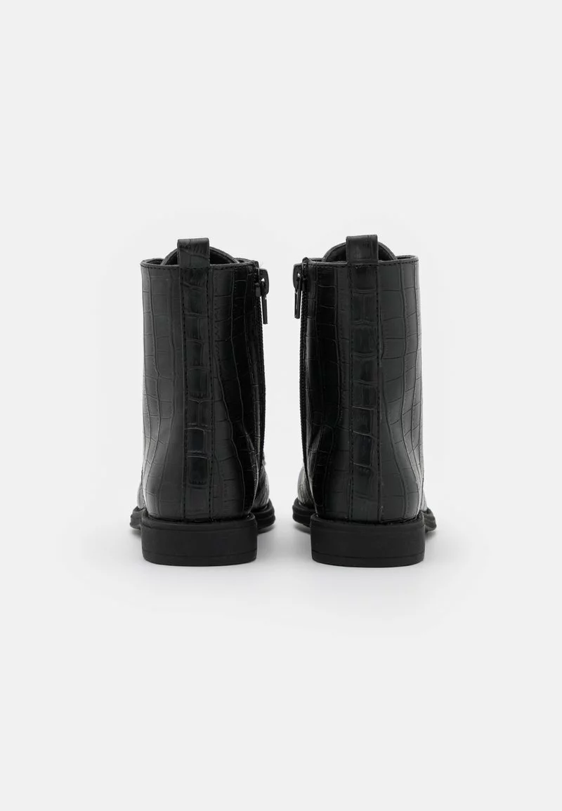 Friboo Niños Botines Con Cordones - Black 5 Friboo Niños Botines Con Cordones - Black - Imagen 3