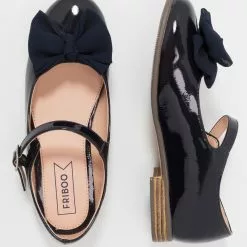 Friboo Niños Bailarinas Con Hebilla - Dark Blue