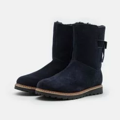 Friboo Niños LEATHER - Botas Para La Nieve - Dark Blue -Tienda Friboo barata 2808f65e28eb4d209477f0158dec119b