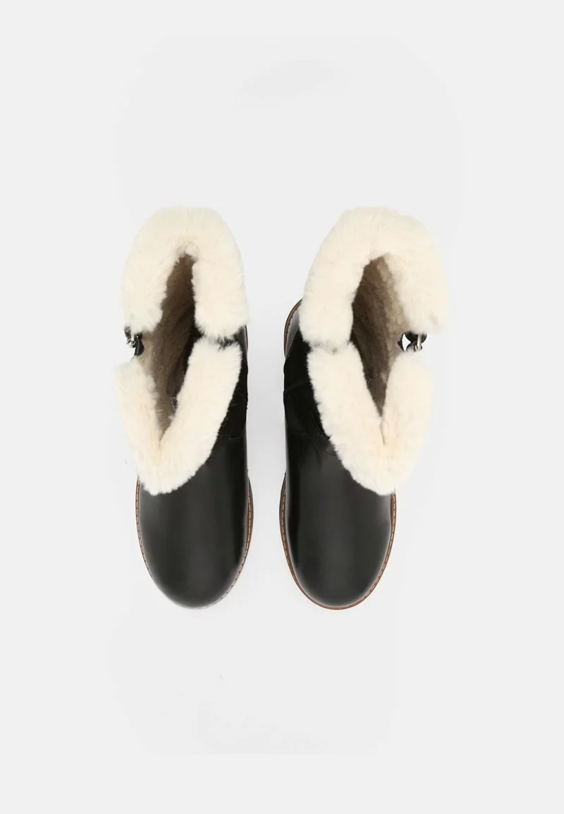 Friboo Niños LEATHER - Botas Para La Nieve - Black 6 Friboo Niños LEATHER - Botas Para La Nieve - Black - Imagen 4