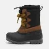 Friboo Niños Botas Para La Nieve - Brown/black