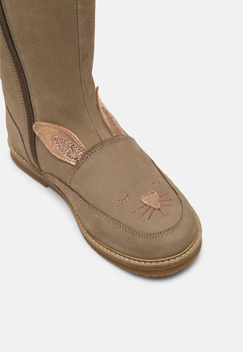 Friboo Niños LEATHER - Botas - Taupe 9 Friboo Niños LEATHER - Botas - Taupe - Imagen 7