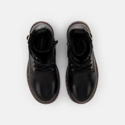 Friboo Niños LEATHER BOOTIES - Botines Con Cordones - Black -Tienda Friboo barata 3f2440177baf465c8d31d1436a3f74f3