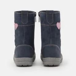 Friboo Niños LEATHER - Botas - Blue-grey -Tienda Friboo barata 40d5a41d700046c2a40b57b3d503ac51