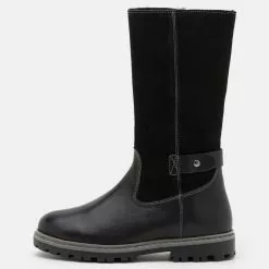 Friboo Niños LEATHER - Botas - Black