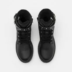 Friboo Niños Botines Con Cordones - Black -Tienda Friboo barata 4faab33ed9f547ac800d847b863b2824