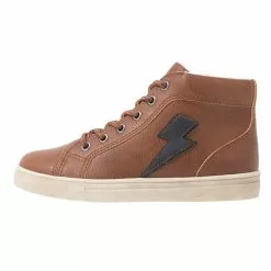 Friboo Niños Zapatillas Altas - Cognac