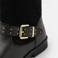 Friboo Niños LEATHER - Botas - Black -Tienda Friboo barata 52a4193634df4c1599b729dce1e389e2