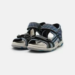 Friboo Niños LEATHER - Sandalias De Senderismo - Black -Tienda Friboo barata 539858b8fb584546bc18a3fa1dad8dcd