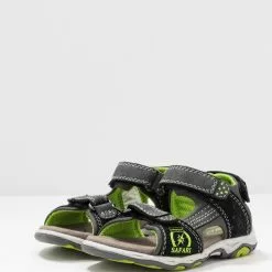 Friboo Niños LEATHER - Sandalias De Senderismo - Black -Tienda Friboo barata 581a6c62b94348548f589e07da5c1805