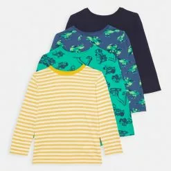 Tienda Friboo barata 16 Friboo Hombre 4 PACK - Camiseta De Manga Larga - Yellow/dark Blue/green