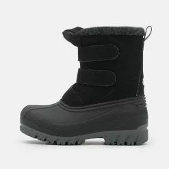 Friboo Niños Botas Para La Nieve - Black