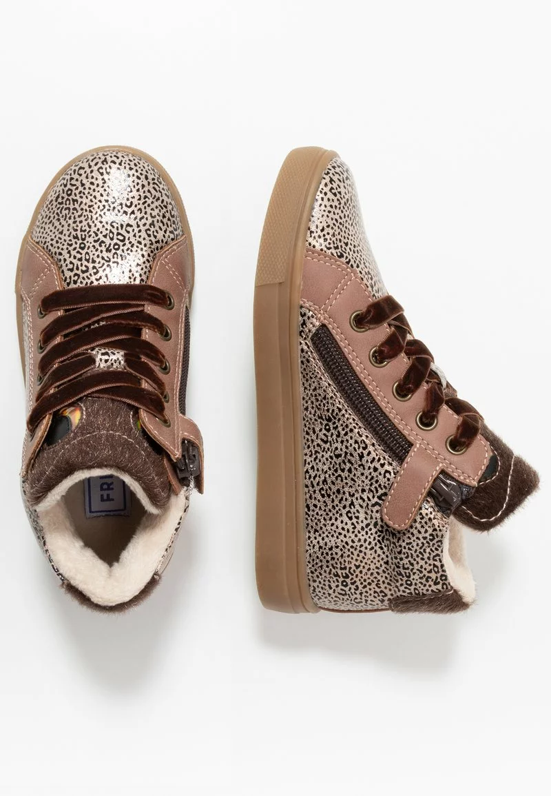 Friboo Niños Zapatillas Altas - Mauve 3 Friboo Niños Zapatillas Altas - Mauve