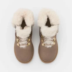 Friboo Niños LEATHER - Botines Con Cordones - Nude -Tienda Friboo barata 6a184fdca469448386558f07ef5b6c66