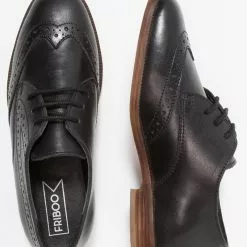 Tienda Friboo barata 18 Friboo Hombre LEATHER - Zapatos De Vestir - Black