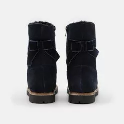 Friboo Niños LEATHER - Botas Para La Nieve - Dark Blue -Tienda Friboo barata 6bd1d53c327a472bbc73b0a11622ac42