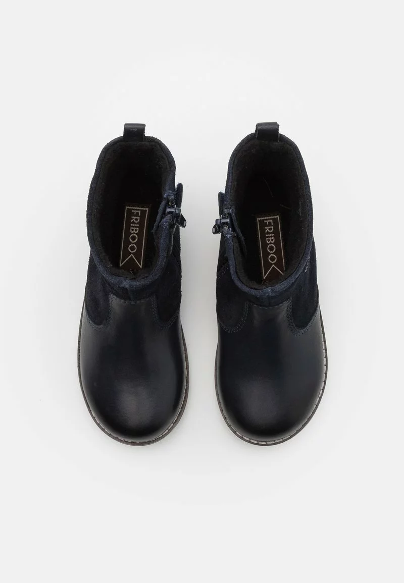 Friboo Niños LEATHER - Botines - Dark Blue 6 Friboo Niños LEATHER - Botines - Dark Blue - Imagen 4