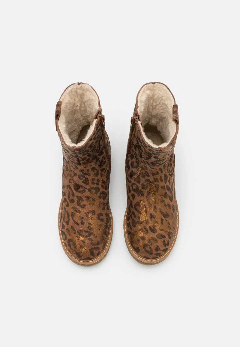 Friboo Niños LEATHER - Botines - Bronze 6 Friboo Niños LEATHER - Botines - Bronze - Imagen 4