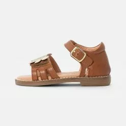 Friboo Niños LEATHER SANDALS - Sandalias - Gold/cognac -Tienda Friboo barata 86f5e11d871042c9bfc6f23fd7d269fd