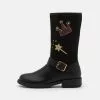 Friboo Niños Botas Camperas - Black