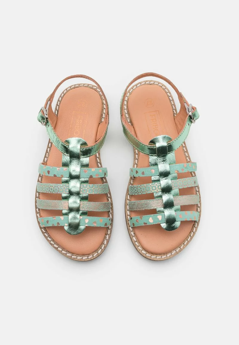 Friboo Niños LEATHER - Sandalias - Mint 6 Friboo Niños LEATHER - Sandalias - Mint - Imagen 4