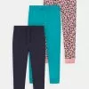 Friboo Niños BASIC GIRLS 3 PACK - Pantalones Deportivos - Multi-coloured/green