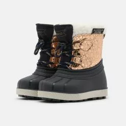 Friboo Niños Botas Para La Nieve - Rose Gold-coloured -Tienda Friboo barata a3b62c1495884f0fb89828510afaf619