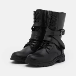 Friboo Niños LEATHER - Botas Con Cordones - Black 21 Friboo Niños LEATHER - Botas Con Cordones - Black -Tienda Friboo barata a6ea1da249cb44eda3a6caf932ad74bf