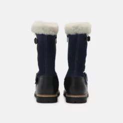 Friboo Niños LEATHER - Botas Para La Nieve - Dark Blue -Tienda Friboo barata a72b7412ff5b4d92bd1c8a0f8651579c
