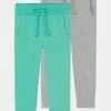 Friboo Niños 2 PACK - Pantalones Deportivos - Grey/turquoise