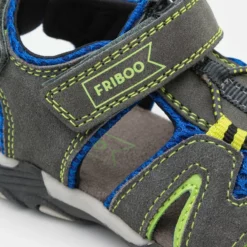 Friboo Niños LEATHER - Sandalias De Senderismo - Dark Grey -Tienda Friboo barata a9b66bde011e4c1aafc2c5312da1b5a9