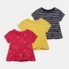 Friboo Niños PEPLUM HEM TEE 3 PACK - Camiseta Estampada - Red / Yellow /blue -Tienda Friboo barata aca65ce28f41411c90b9ae9ac3a3bf0a