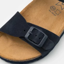 Friboo Niños LEATHER - Sandalias - Dark Blue -Tienda Friboo barata ae5b1e89b68c43dbb697ce7bac7bb5d4