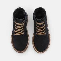 Friboo Niños LEATHER - Botines Con Cordones - Dark Blue -Tienda Friboo barata af9e3731d605459a8b77584821b4774e