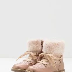 Friboo Niños Botines Con Cordones - Rose Gold -Tienda Friboo barata b02afe69883848fb991a252200692e46