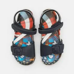 Friboo Unisexo MARVEL CAPTAIN AMERICA STRAPPY SANDALS UNISEX - Sandalias - Dark Blue -Tienda Friboo barata b046cd78c0434d58a3b89d7fef38823f