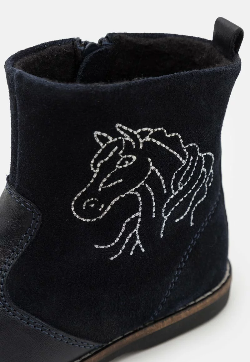 Friboo Niños LEATHER - Botines - Dark Blue 8 Friboo Niños LEATHER - Botines - Dark Blue - Imagen 6