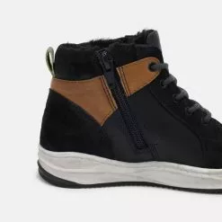 Friboo Niños LEATHER - Botines Con Cordones - Dark Blue -Tienda Friboo barata b8bc1794ce084342b10991ba9e3b5b13