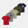 Friboo Niños 5 PACK POCKET TEE - Camiseta Estampada - Multi-coloured / Blue /khaki -Tienda Friboo barata bbadcd470a704223b482cd6746d81492