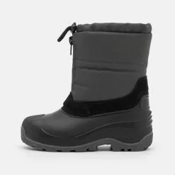 Friboo Niños Botas Para La Nieve - Dark Grey