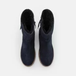 Friboo Niños LEATHER - Botas Para La Nieve - Dark Blue -Tienda Friboo barata c388d3b24465457c8a35d25d540d9583