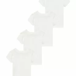 Friboo Niños BASIC BOY WINTER 4 PACK - Camiseta Básica - Winter White