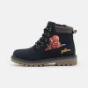 Friboo Unisexo SPIDERMAN - Botines Con Cordones - Dark Blue