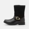 Friboo Niños LEATHER - Botas - Black -Tienda Friboo barata c7ee04d4bd9442878cee21d243960817