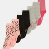 Friboo Niños GIRLS 7 PACK - Calcetines - Grey/pink/black -Tienda Friboo barata c9635885d02b49daa1bdc04c990ed5bc